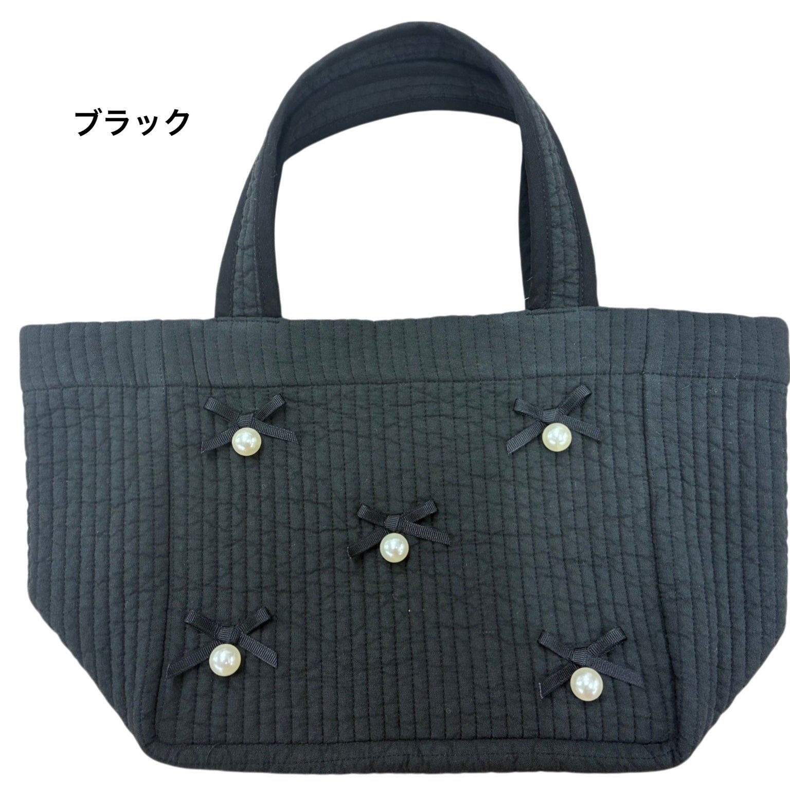ヌビバッグ リトル東大門 B6-7 パール＆リボン